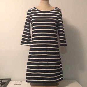 stripe mini dress size medium